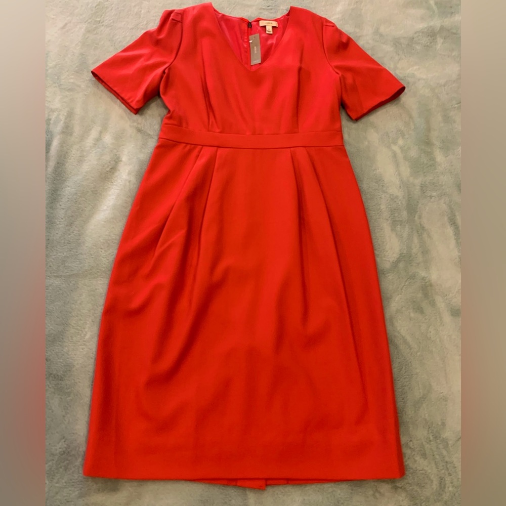 J. Crew Italian Wool Tailored Dress